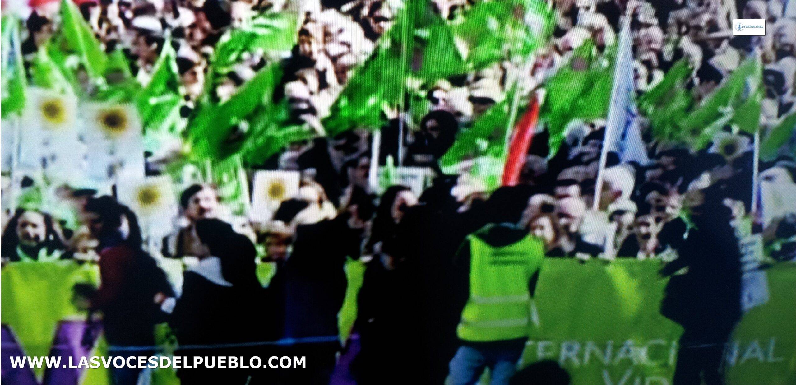 FOTOGRAFÍA. MADRID (ESPAÑA), 23 DE MARZO DE 2014. En defensa del recién nacido. La capital de España, Madrid, registra una multitudinaria manifestación en defensa de la vida, en favor del recién nacido y del derecho sagrado de los bebés a nacer y formar parte de la comunidad humana. Lasvocesdelpueblo (Ñ Pueblo)