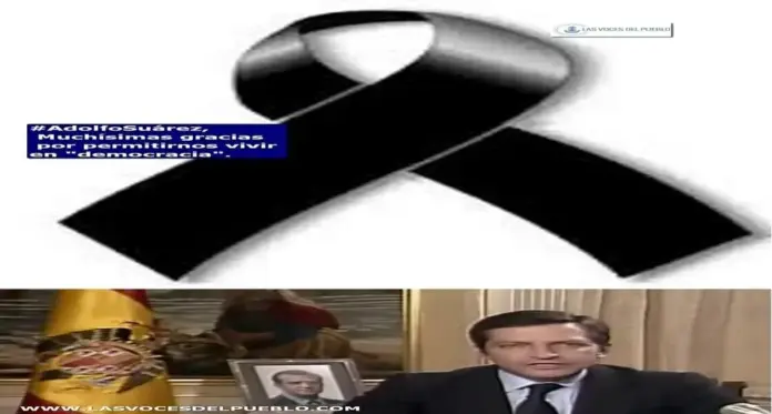 Muere Adolfo Suárez González,Adolfo Súarez,España,duelo FOTOGRAFÍA. MADRID (ESPAÑA), 23 DE MARZO DE 2014. Muere Adolfo Suárez González. El alzhéimer se nos le ha robado Adolfo Suárez González a sus 81 años, pero su obra le mantendrá vivo entre nosotros para siempre. Combo de fotos/Lasvocesdelpueblo (Ñ Pueblo)