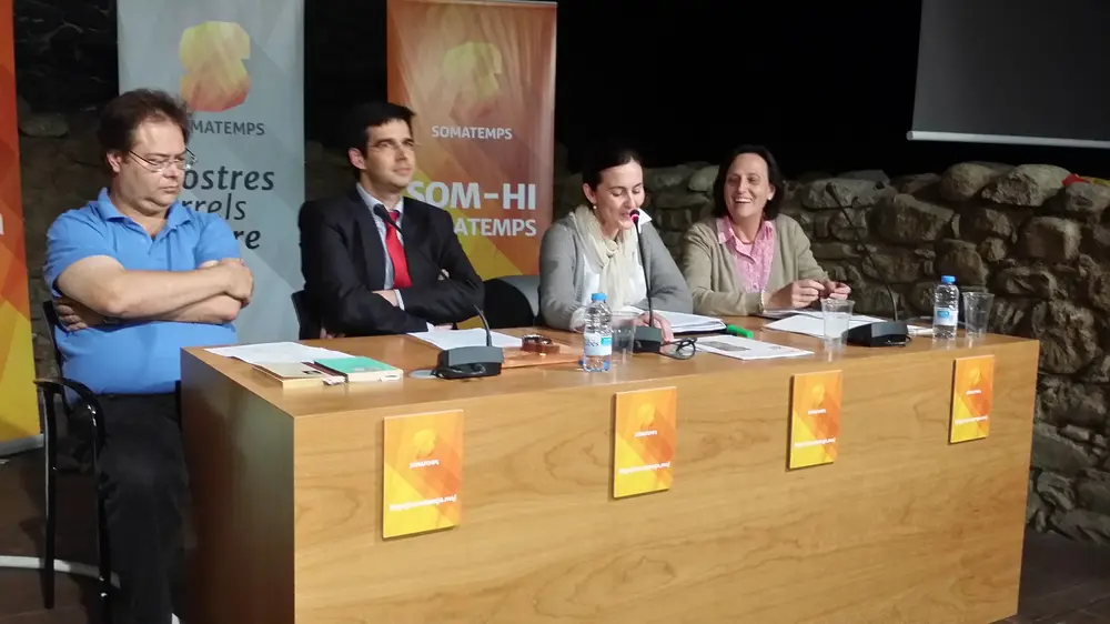 FOTOGRAFÍA. RIPOLL CATALUÑA (ESPAÑA), 24.07.2014. Congreso de Somatemps. Lasvocesdelpueblo (Ñ Pueblo)