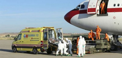 repatriación de una cooperante española por ébola- desde mali