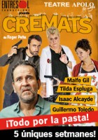 Cartel de la nueva obra de teatro de Willy Toledo, 'CREMATS'