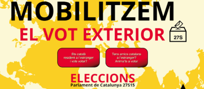 ANC pretende con una campaña, movilizar el voto de españoles en el extranjero solo por la opción independentista - copia