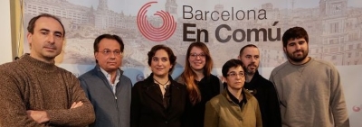 Barcelona en Común presenta su candidata, Ada Colau, a la alcaldía de Barcelona para dar un giro a la política.