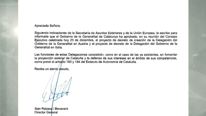 El PP lo sabía todo y lo quiso callar, tal como consta en la carta de Artur Mas dirigida a Rajoy sobre Estructuras de Estado separatista.