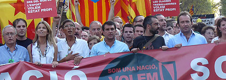 El fundador del Partido extremista catalán (SI) podría ser el nuevo presidente de FC Barcelona..