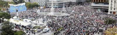 Miles de persones claman 'cada vida importa' en Madrid y por el fin del holocausto de interrumpir embarazos