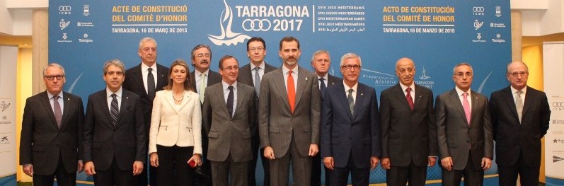 Su Majestad Felipe VI pide unidad y el sentido de la responsabilidad en Tarragona, Juegos del Mediterráneo 2017.