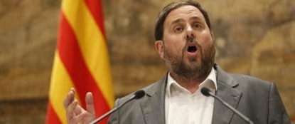 El ultra separatista antiespañol, Oriol Junqueras Vies, anuncia que es padre de una niña, un día de alegría - copia