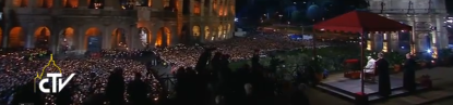 Vídeo completo del 'Camino de Cruz' 2015 del 'Viernes Santo' presidido por el Papa Francisco anoc