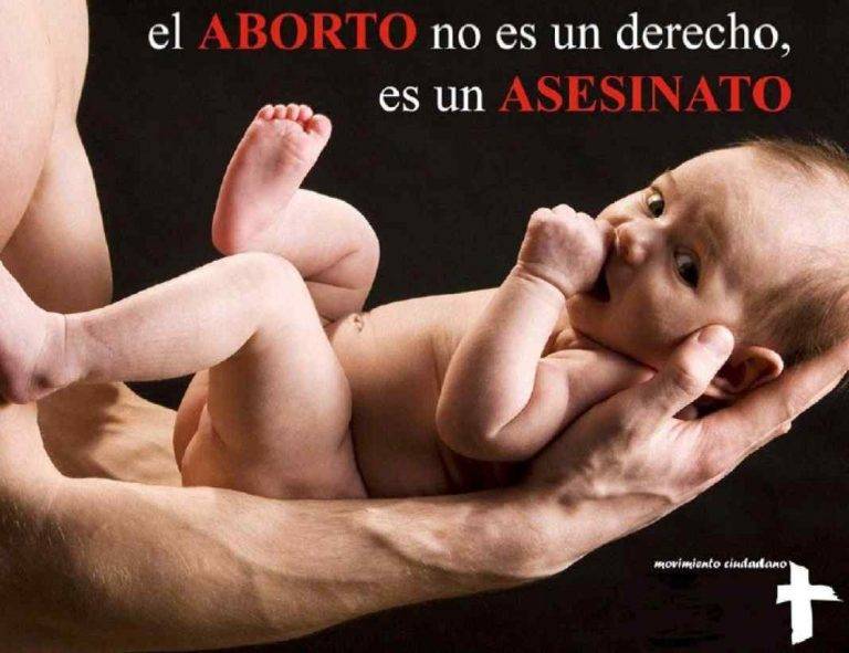 Cruz de San Andrés denuncia el «arma del Nuevo Orden Mundial: el aborto» y critica la complicidad del «Ejercito Británico»