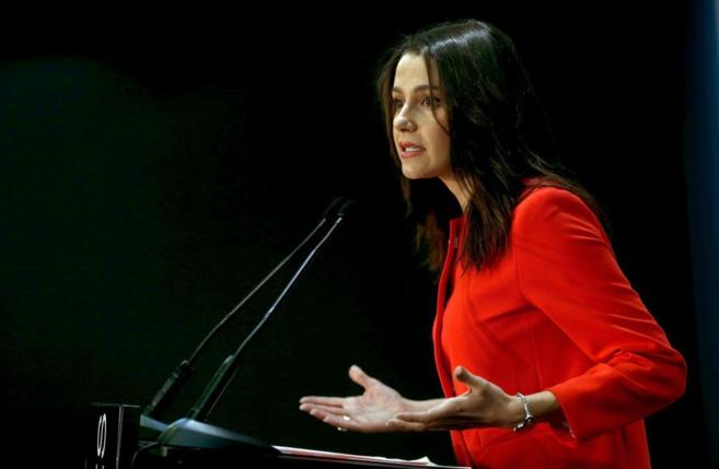Inés Arrimadas García , candidata a las primarias de Ciudadanos (C's) Cataluña