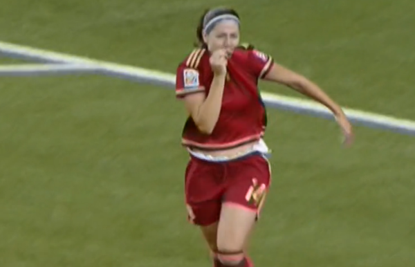 Vicky Losada hace historia con su gol ante Costa Rica