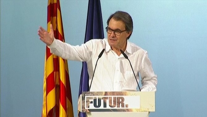 artur mas durante su conferencia de bien venido al futuro