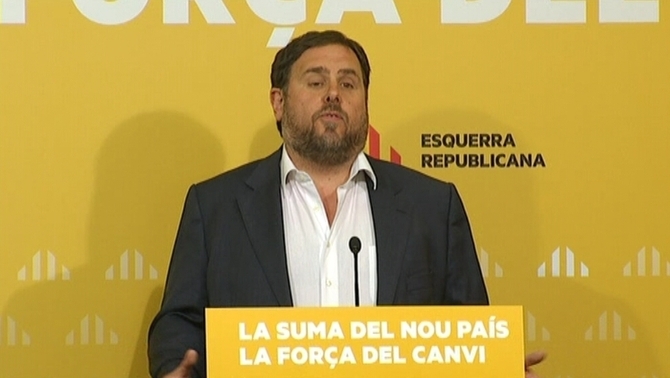 junqueras candidato de erc al 27S