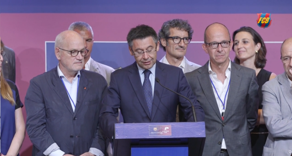 Discurso de Bartomeu Seguiremos creciendo si somos un club que apoya a Cataluña en su momento más ilusionante