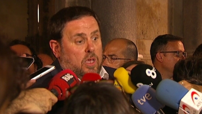 Mas y Junqueras salvan los muebles en falso ante un claro fracaso con un Principio de acuerdo