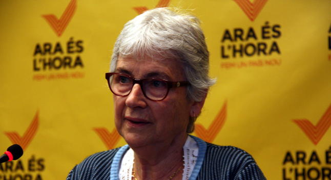 Muriel Casals Couturier apoyará la candidatura de Artur Mas Gavarró