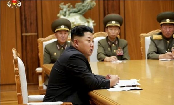 Captura de video de la Central de Televisión de Corea facilitada por la agencia coreana Yonhap del líder de Corea del Norte, EFE