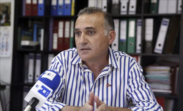 El secretario general de la Asociación Unificada de Guardias Civiles (AUGC), Alberto Moya. Efe