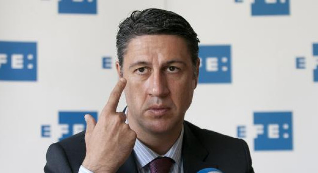 el xenófobo populista candidato del PP al 27s, xavier garcía Albiol. Foto Efe