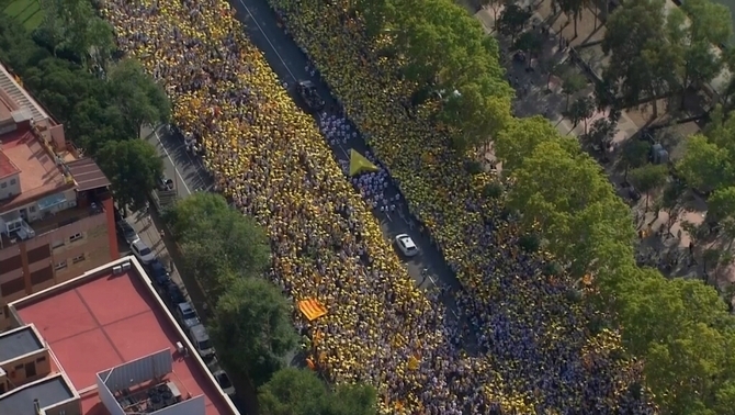 Arranca el puntero de Vía de Libertad con olas de víctimas del separatismo catalán