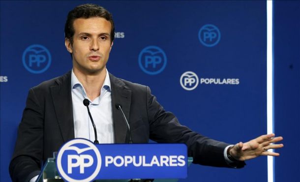 El vicesecretario de Comunicación del PP, Pablo Casado. EFE