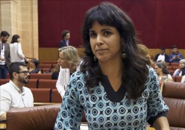 La líder de Podemos en Andalucía, Teresa Rodríguez. EFE