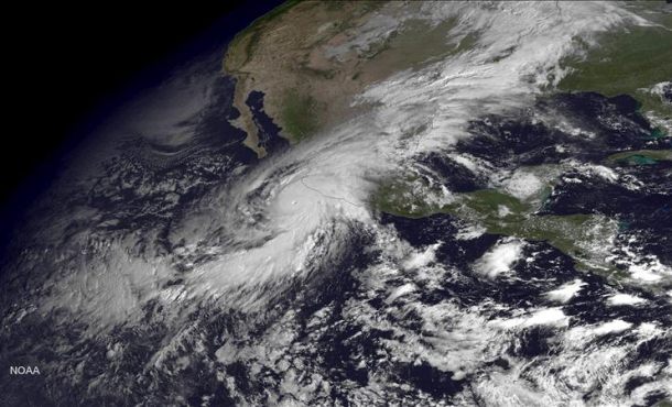 Mapa facilitado por la Agencia Nacional de Océanos y Atmósfera de Estados Unidos (NOAA, por su sigla en inglés) Efe