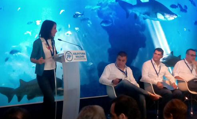 vicesecretaria de Estudios y Programas del PP, Andrea Levy Soler, hoy clausura la Conferencia Política del PP