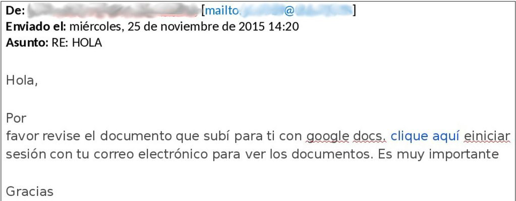 correo tramposo de mafiosos