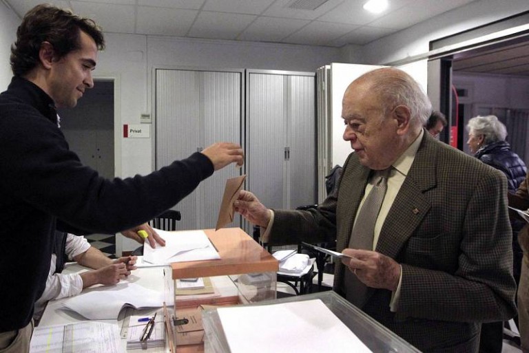 La Jornada electoral de elecciones Generales 2015 en España en imágenes