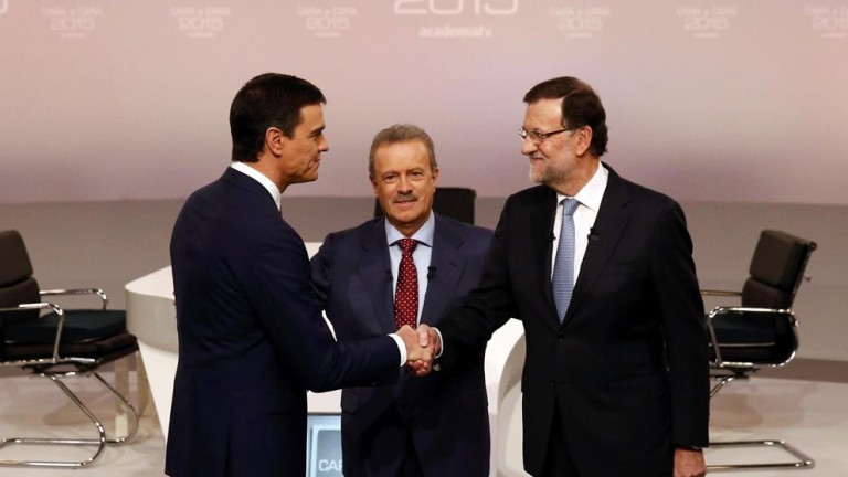 Debate completo del cara a cara entre Rajoy (PP) y Sánchez (PSOE) en Academia de la Televisión