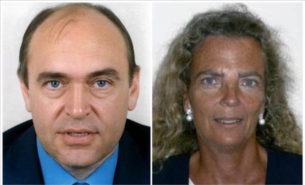 El Consejo de Administración de Acuamed ha cesado ayer por unanimidad a su director general, Arcadio Mateo,iz., y a su directora de Ingeniería, Gabriela Mañueco, Efe