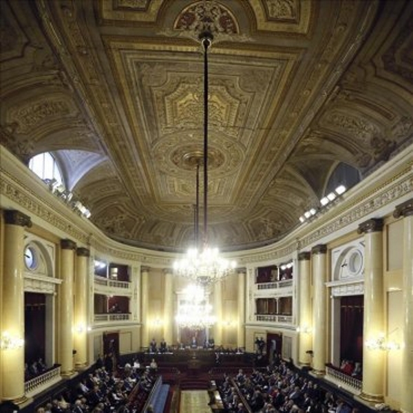 Vista general del Senado. EFE