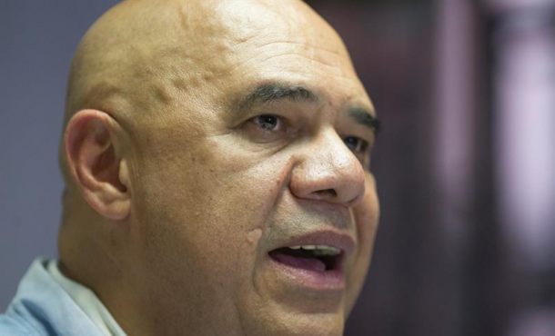 El secretario de la coalición opositora Mesa de Unidad Democrática (MUD), Jesús Torrealba. EFE