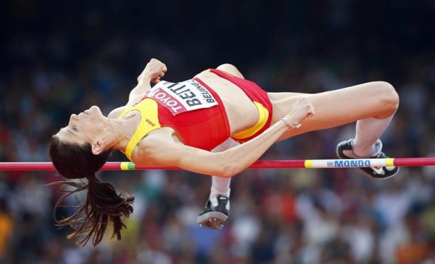 La atleta española Ruth Beitia. Foto archivo Efe.