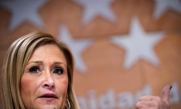 La presidenta de la Comunidad de Madrid, Cristina Cifuentes. EFE