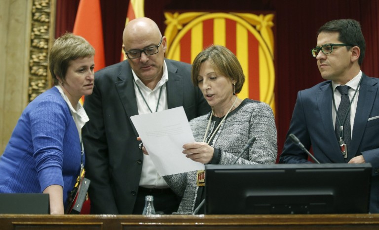 El Parlamento catalán espera el informe jurídico antes de crear leyes de separación de Cataluña
