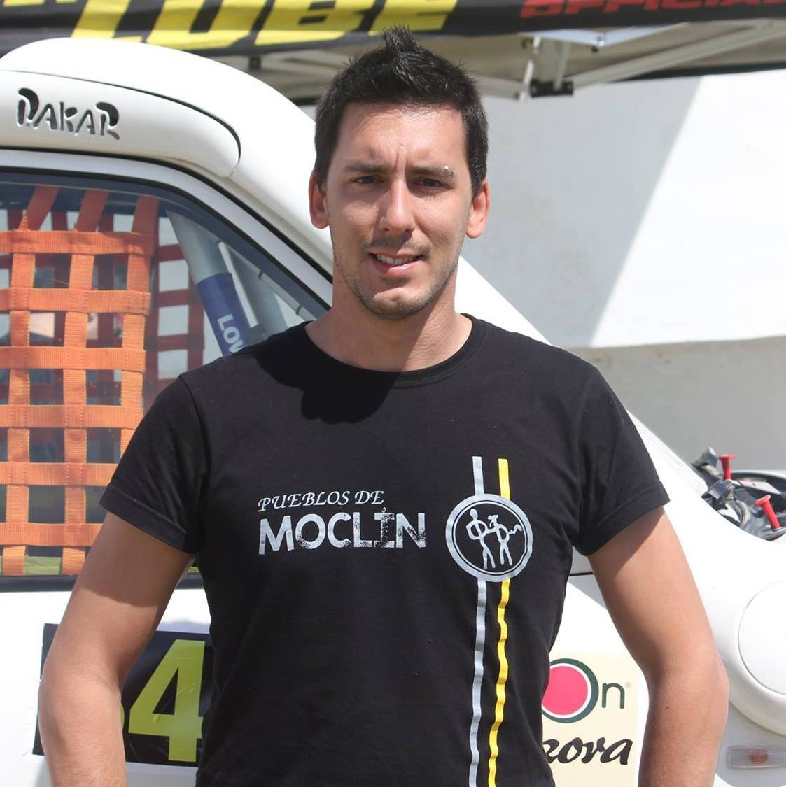 El copiloto granadino Antonio Martin Sierra en unas imágenes archivo. lasvocesdelpueblo