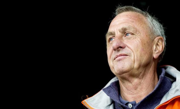 El exjugador y extrenador de fútbol Johan Cruyff, presidente del Johan Cruyff Institute. Archivo Efe