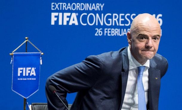 El nuevo presidente de la FIFA, Gianni Infantino, en una imágenes archivo de Efe