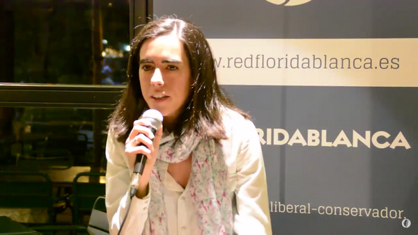 Isabel Benjumea, la directora del colectivo de simpatizantes y militantes del PP, Floridablanca. Lasvocesdelpueblo.