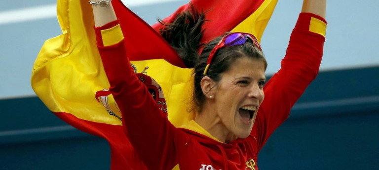 La española Ruth Beitia se encarama  al primer puesto del ránking mundial del año: saltó 1,98m
