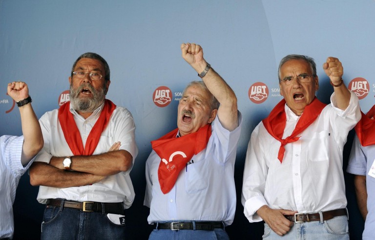 Rajoy concede la medalla al mérito en el trabajo nada más que al sindicalista rojo Méndez