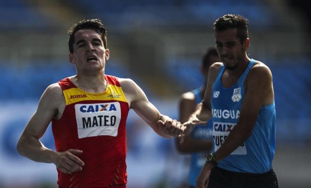 El atleta español Diego Mateo conquista la plata en los 5.000 m de Atletismo de Río de Janeiro