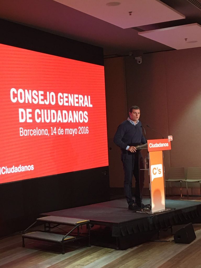 Rivera: «Si C’s es decisivo habrá un Gobierno estable que lleve a cabo las reformas» en España