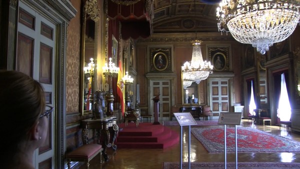 La sala de acto del palacio de capitanía de Barcelona. Archivo lasvocesdelpueblo.