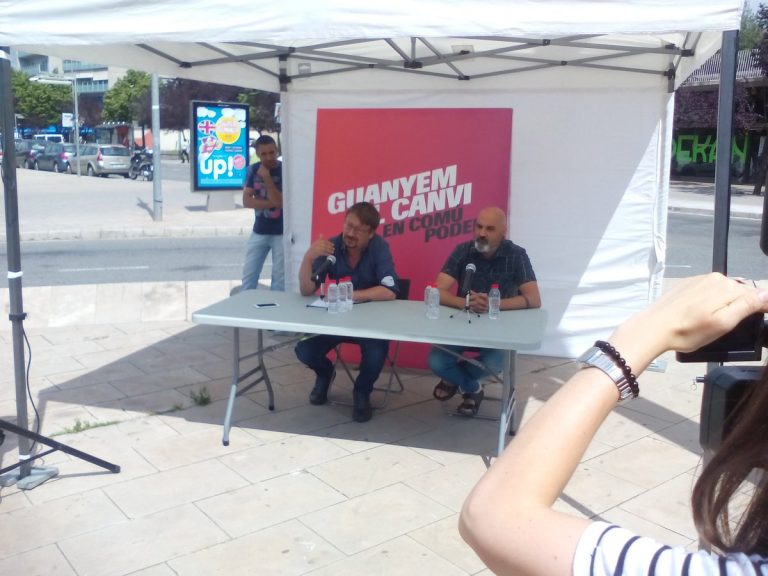 Podemos (catalán): «Somos un partido de izquierdas y separatista como ERC» de «Oriol Junqueras»