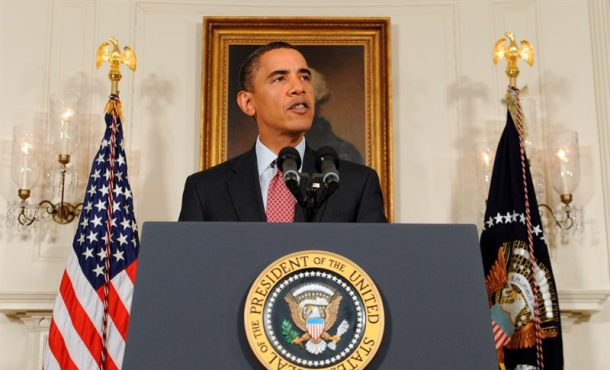 En la imagen un registro del presidente de Estados Unidos, Barack Obama, quien indicó que 'la relación especial entre Estados Unidos y el Reino Unido es duradera..' Efe
