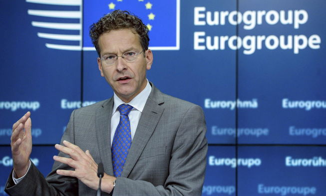 El presidente del Eurogrupo, el holandés Jeroen Dijsselbloem. Archivo Efe.